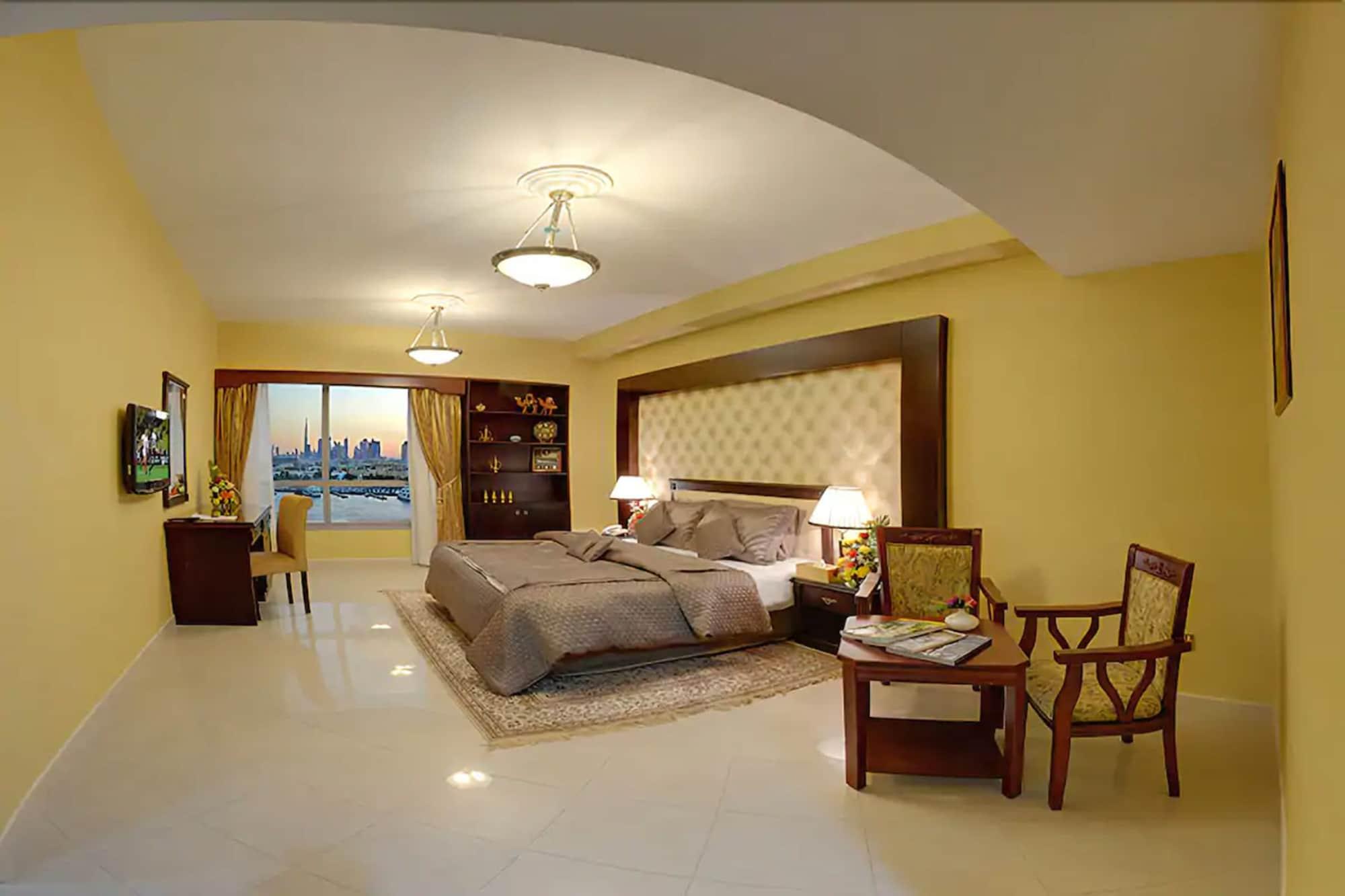 Deira Suites Deluxe Hotel Suites Dubai Exterior foto