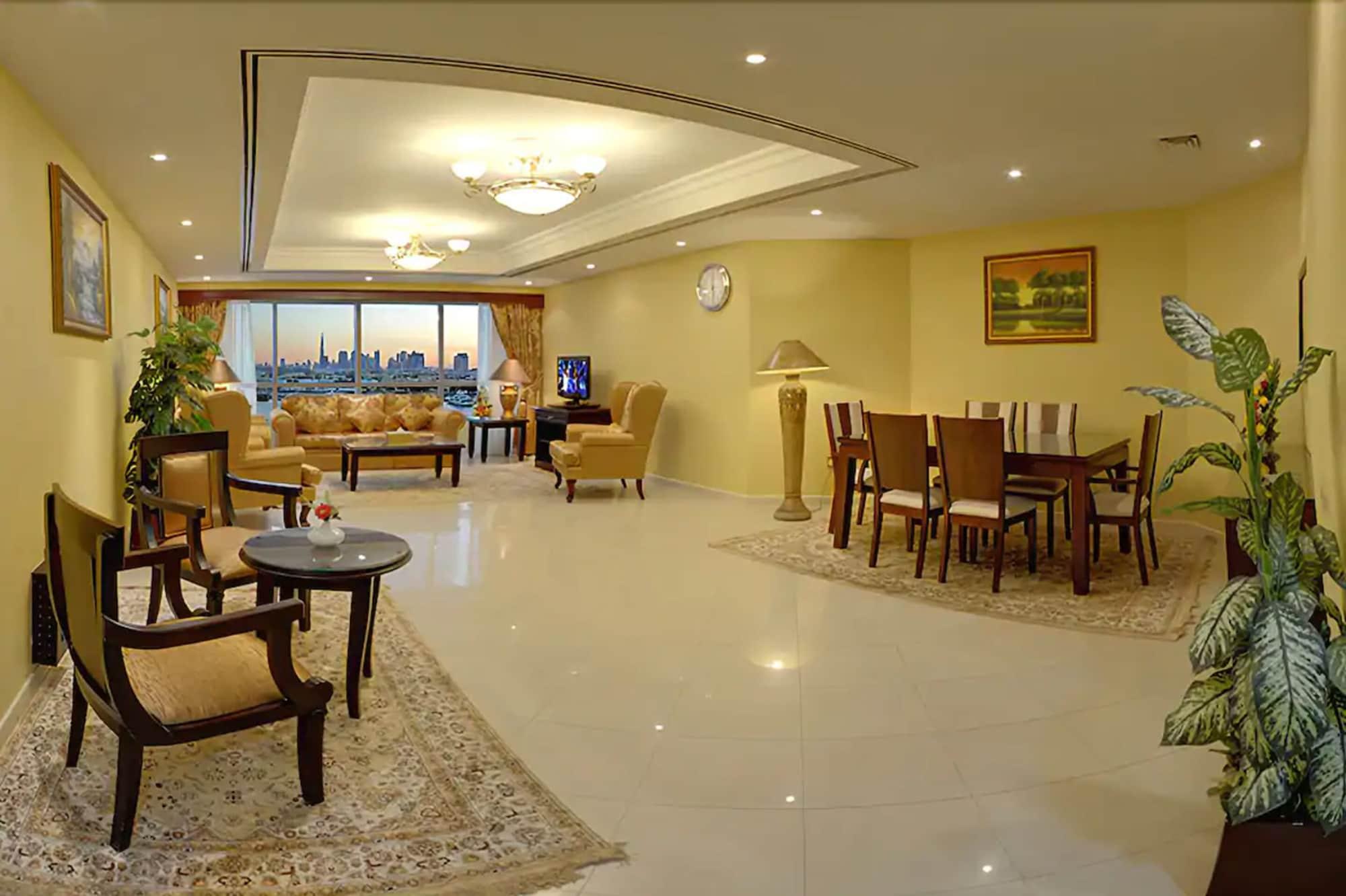 Deira Suites Deluxe Hotel Suites Dubai Exterior foto