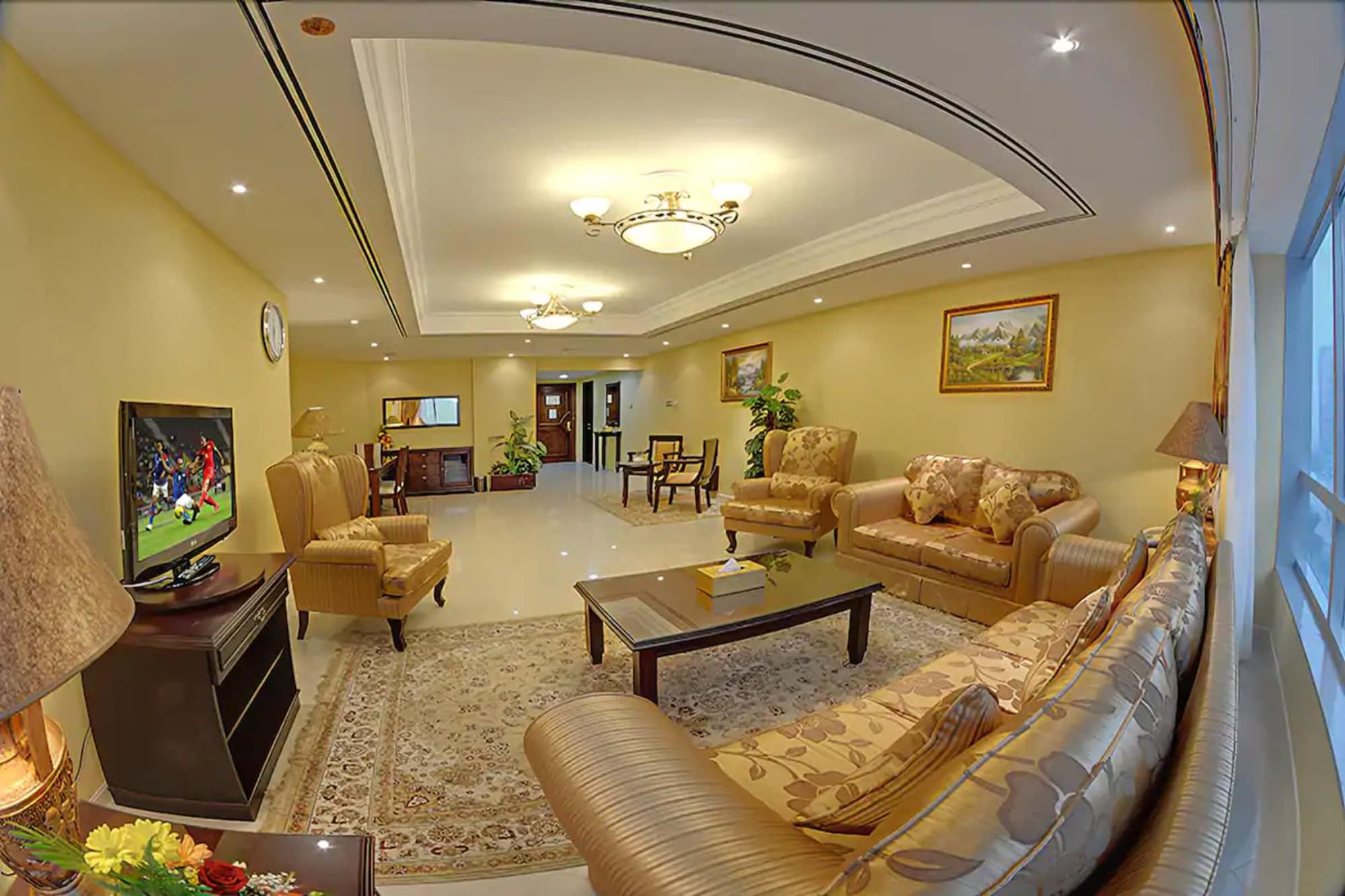 Deira Suites Deluxe Hotel Suites Dubai Exterior foto