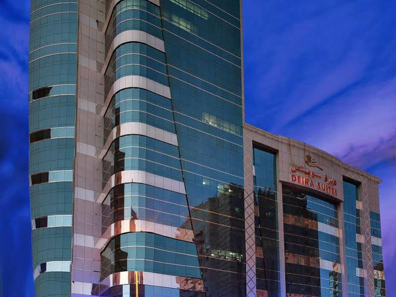 Deira Suites Deluxe Hotel Suites Dubai Exterior foto